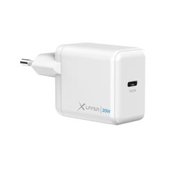 XLayer 20W USB C oplader met Power Delivery wit snel opladen voor iPad iPhone 13 Mini 13 Pro Max 12 11 SE XS, Android apparaten Tabs USB C Power Adapter oplaadadapter oplader kabel