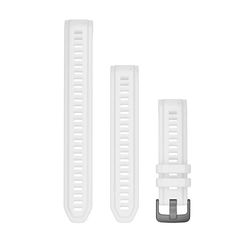 Garmin Snelwisselarmband, 20 mm, siliconen, Ericeria, geschikt voor Venu serie (behalve S-modellen), Forerunner 55/245/645, Approach S12/S40/S42, Vivoactive 3/4, Vivomove 3/HR/Luxe/Style, D2 Air/Air