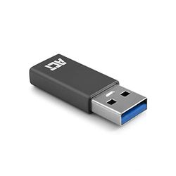 ACT USB till USB C-adapter, universal USB 3.0 – 5 Gbps, USB till USB C, för bärbara datorer och laddare – AC7375