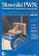 Slowniki PWN ortograficzny i poprawnej polszczyzny [import allemand]