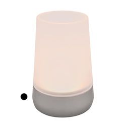 Lampbas "Cone" Ø 8 x 12 cm silvermetall – 6 enheter