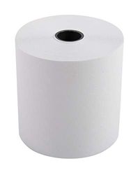 Exacompta - Réf. 40651E - Lot de 10 bobines pour machine à calculer et caisse - largeur 57 mm x diamètre 60 mm - mandrin 12 mm - 1 pli offset extra-blanc 60 g/m² - Métrage (+ ou - 2m) : 30 m