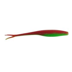 Berkley Gulp!® Saltwater Jerk Shad; leurre de pêche en Plastique Souple pour Les pêcheurs de prédateurs en Eau salée; appât infusé de Parfum pour Bass, Redfish, Snook 13cm, Nuclear Chicken