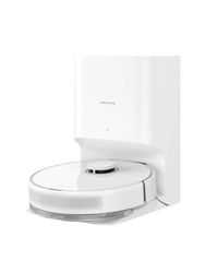DREAME D10 Plus Gen 2 Robot Aspirapolvere Lavapavimenti con Svuotamento Automatico Polvere, Navigazione LiDAR Rilevamento Ostacoli, Aspirazione 6000Pa Tappeti Peli Animali, Autonomia 285min