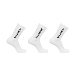 Salomon Chaussettes Everyday Crew 3 Pack Blanc Blanc Blanc XL
