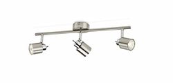 MERANTS FARETTO 3 LUCI NICKEL IN OPACO CHROME METAL 3X35 W CLASS Ae43 5031317E7