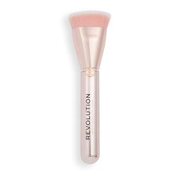 Revolution, Brocha de Contorno Definido Create (R10), Brocha para Rubor, Bronceadores e Iluminador, Para Contornos en Crema o Polvo, Vegana y Libre de Crueldad Animal