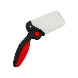 DOYLE: LED-vergrootglas, 6x vergroting, opvouwbaar. Werkt op 2 AA-batterijen, niet inbegrepen