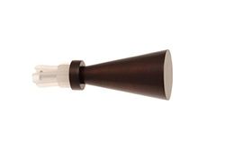 Allure Metal | Ø20 | 1 Embout Cône | Nickel Brun