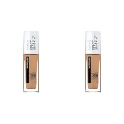 Maybelline New York Foundation, Superstay Active Wear 30 Hour Long-Lasting Liquid Foundation, Lightweight Feel, Water, Sweat and Transfer Resistant, 30 ml, Shade: 36, Warm Sun (Pack of 2)