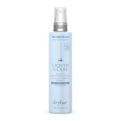 Drybar Liquid Glass Miracle Smoothing Sealant | Long-Lasting Frizz Control & Salon-Quality Glossy Finish | Heat-Activated Spray | Lightweight Heat Protectant Up to 232°C