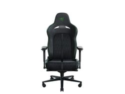 Razer Enki Pro - Silla de juego con piel sostenible para un confort de asiento durante todo el día (arco lumbar integrado, inclinación reactiva, respaldo acolchado de doble densidad) Verde, Standard