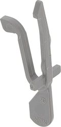 Restagraf – Fijaciones de Grapa para cinturón de Caja – Compatible con Renault Megane II, Vel SatiS – Ref. 228056 - Blister de 2