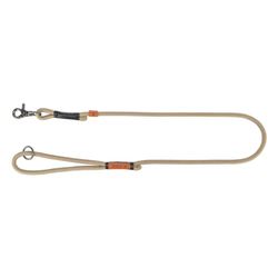 TRIXIE Guinzaglio per cani BE Nordic S – M, 1,00 m Ø 8 mm in sabbia/nero – guinzaglio ecologico con fascino nordico – per cani di piccola e media taglia – 17204