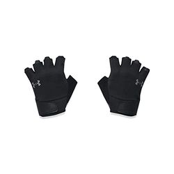 Under Armour Heren Half Vinger Gloves Men's UA Training Handschoenen, Zwart, 1369826-001, LG