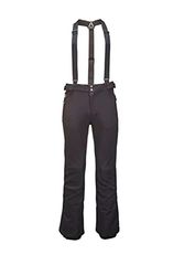 KILLTEC Men's Skibroek/softshellbroek met randbescherming, sneeuwvanger en afneembare banden Thônes MN Ski Sftshll PNTS A, zwart, XXL, 36415 200