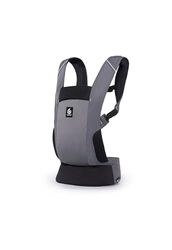 Ergobaby Porte-Bébé Away, Porte-bébé de voyage pour bébés et enfants en bas âge (5,4-15,9 kg), Porte-bébé ventral à 2 positions, Porte-bébé dorsal, Graphite Grey