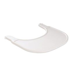 hauck Bandeja para Trona Bebe Evolutiva Alpha Plus o Beta Plus, Bandeja Trona hauck de Plastico Reciclado GRS, un Clic sin Herramientas, - Beige