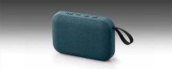 MUSE Draagbare bluetooth-luidspreker, blauw, handig en compact, met 5 W uitgangsvermogen, geschikt voor laptop, tablet en smartphone