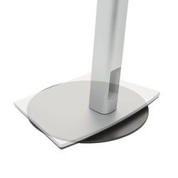JT Berlin Soporte Giratorio Universal para Monitor, Base Pantalla Ordenador (22 cm de diámetro, rotación de 360°, capacidad de carga de hasta 8 kg, de aleación de aluminio resistente), color negro
