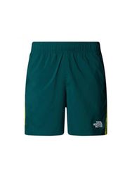 THE NORTH FACE NF0A8BEQ92X M 24/7 Color Block Shorts Pantaloncini Uomo Deep Nori/Sulphur Sprin Taglia L
