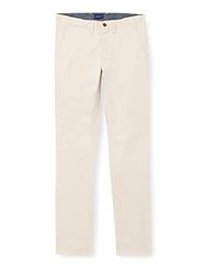 GANT Heren HALLDEN Twill Chinos vrijetijdsbroek, Putty, 32-34