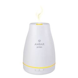 Ambar Perfums 10040083 Humidifier, Aroma Diffuser, White, One Size