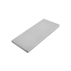 Rocada | Estante metálico para Armario, Archivador, Mueble de Oficina | Estante Ajustable en Altura | para Archivador 1601AC00 | 86x35x3 cm - Gris