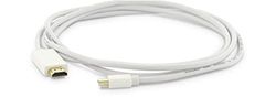 LMP Cavo da Mini Displayport/Thunderbolt A HDMI, 2M, Bianco