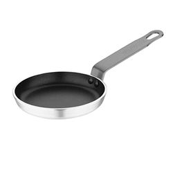 Vogue T358 Poêleà blinis en aluminium anti-adhésif 120 mm Argenté
