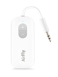 Twelve South AirFly SE | Bluetooth Wireless Transmitter/Adapter for AirPods/Wireless Or Noise Canceling Headphones; Airplane and Gym Use
