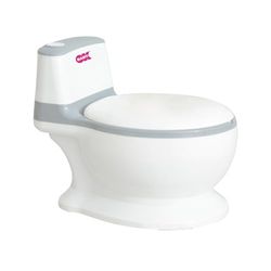 OKBABY MINI WC – Pot pour enfant avec chasse d'eau et couvercle, base antidérapante, 18 mois et plus