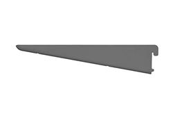 Consoletafel met dubbele brug 32 - grijs 170 mm