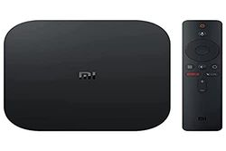 NK Mi TV Box S - Lettore 4K Ultra HD Streaming Bluetooth, HDR, Wi-Fi, Assistente Google con Chromecast, compatibile con Android, Controllo Vocale Finder - Netflix, 8 GB