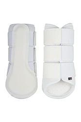 HKM Breath Guêtres Blanc cassé/Blanc S