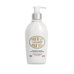 L'Occitane Voile de Lait Amande, Lait Corps Amande Douce, Hydratant & Lissant, 240 ml