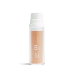 3INA MAKEUP - The 3 in 1 Foundation 622 - Fond de Teint Beige naturel avec Sous-Teinte Neutre - Primer Anti-Cernes et Fond de Teint avec SPF 15 et Vitamine C - Vegan - Cruelty Free