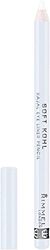 Rimmel London Soft Khol Kajal Eyeliner Pencil Liners Tom 071 Pure White - 1,2 g