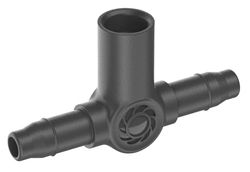 Gardena Micro-Drip-systeem T-stuk 4,6 mm (3/16 inch): Handige verbinding ter bevestiging van sproeimonden en einddruppelaars, 5 stuks (13216-20)