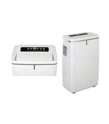 Luchtontvochtiger 20 l, draagbaar en compact, met programmeerder, automatische uitschakeling