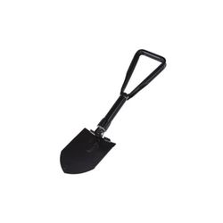 BigBuy Outdoor Klapschep, zwart, metaal