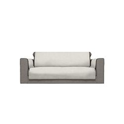Italian Bed Linen Copridivano Antiscivolo Comfort, Panna, 3 Posti