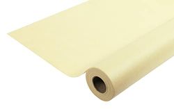 Disposable spun bound non-woven tablecloth - Roll 50 M long X 1.20 M wide - Ripstop, water-repellent and wipe able fabric - Ivory