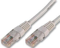 RJ45 Ethernet Patchkabel med CCA-ledare, 0,2 m vit