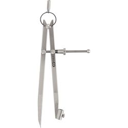 KS Tools 300.0411 Compasso di Precisione con Portamatite, 210 mm