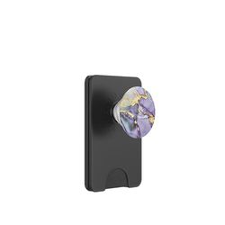 Blue Purple PopSockets PopWallet for MagSafe