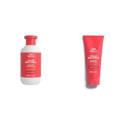 Bundle of Wella Professionals Invigo Color Brilliance Shampoo 300ml + Conditioner 200ml Capelli Spessi