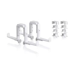 Lechuza - Accessoires pour jardinière de Balcon Duo, kit d'adaptateurs (4 pièces) Blancs, 4,5 x 48 x 20 cm, pour jardinière de Balcon Balconera 19025, Blanc.