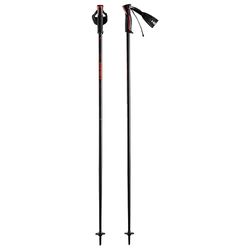 HEAD Unisex Adult Frontside Black Red Skistokken, Zwart/Rood, 115 cm