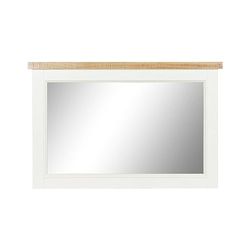 DKD Home Decor Espejo de Pared Marrón Beige Cristal Romántico 90 x 4 x 60 cm